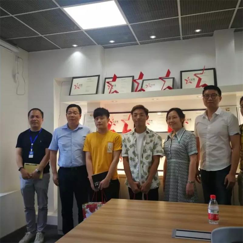 2019年7月30杭州市江干區(qū)委常委、統(tǒng)戰(zhàn)部部長王衛(wèi)安一行到訪杭州木馬